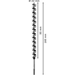 Bosch Accessories 2608585716 hadovitý vrták 10 mm Celková délka 600 mm šestihran 1 ks