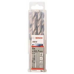 Bosch Accessories 2608585543 HSS kovový spirálový vrták 12.7 mm Celková délka 151 mm broušený DIN 338 válcová stopka 5 ks