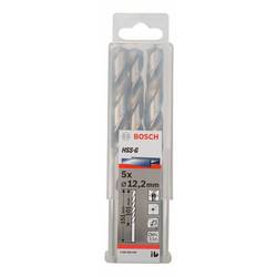 Bosch Accessories 2608585539 HSS kovový spirálový vrták 12.2 mm Celková délka 151 mm broušený DIN 338 válcová stopka 5 ks