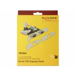 Delock 89641 karta PCI-Express PCIe vč. nízkoprofilového krycího plechu na prázdný slot