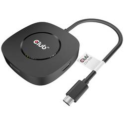 club3D CSV-1550 USB-C® / DisplayPort adaptér černá 0.13 m