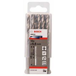 Bosch Accessories 2608585499 HSS kovový spirálový vrták 6.6 mm Celková délka 101 mm broušený DIN 338 válcová stopka 10 ks
