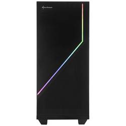 Sharkoon RGB FLOW midi tower PC skříň černá