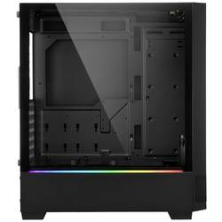 Sharkoon RGB FLOW midi tower PC skříň černá
