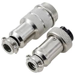 TRU COMPONENTS TC-13895616 kulatý konektor DIN, 1 sada
