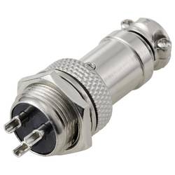 TRU COMPONENTS TC-13895636 kulatý konektor DIN, 1 sada