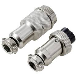 TRU COMPONENTS TC-13895596 kulatý konektor DIN, 1 sada