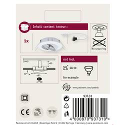 Paulmann 93731 Premium Line vestavné bodové svítidlo, LED, GU10, 50 W, bílá
