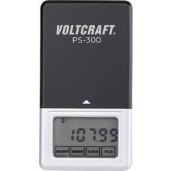 VOLTCRAFT PS-200 kapesní váha VC-8912595 Max. váživost 200 g Rozlišení 0.01 g na baterii černá, stříbrná