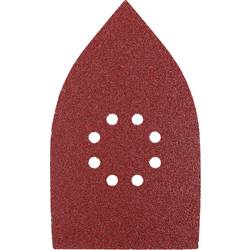 kwb 493404 brusný papír pro delta brusky Zrnitost 40 (d x š) 147 mm x 107 mm 5 ks