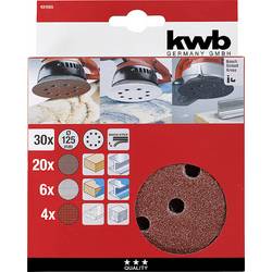 kwb 491985 brusný kotouč Průměr 125 mm 30 ks