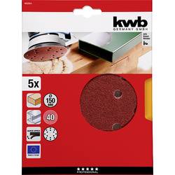 kwb 492004 brusný kotouč Průměr 150 mm Zrnitost=40 5 ks