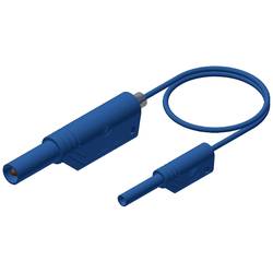 Hirschmann Test & Measurement MAL S WS 2-4 100/1 bezpečnostní měřicí kabely lamelová zástrčka 4 mm lamelová zástrčka 2 mm 1.00 m modrá 1 ks