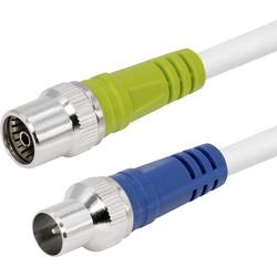 Maxtrack FK-IECS2,0L RJ45 síťové kabely, propojovací kabely 2 m bílá čtyřžilový stíněný, PVC plášť 1 ks