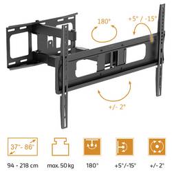 My Wall TV držák na zeď 94,0 cm (37) - 218,4 cm (86”) nakláněcí