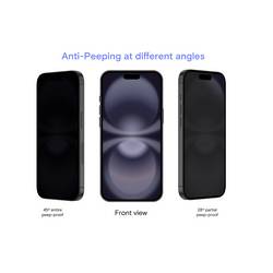 Renkforce iPhone 16 Blickschutzfolie Displayschutzfolie ochranná fólie na displej s ochranou soukromí Apple iPhone 16 1 ks Chránící proti otiskům prstů