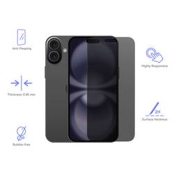 Renkforce iPhone 16 Blickschutzfolie Displayschutzfolie ochranná fólie na displej s ochranou soukromí Apple iPhone 16 1 ks Chránící proti otiskům prstů
