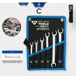 Brilliant Tools BT706015 BT706015 Sada řadových klíčů Délka klíče (cm) (jen pro nadpis) 8 - 19 mm