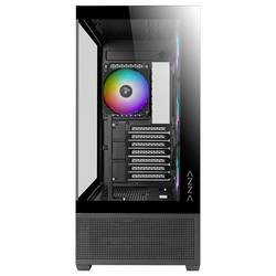 AZZA Tiara 501B midi tower PC skříň černá