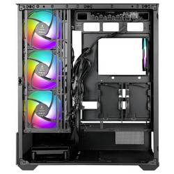 AZZA Tiara 501B midi tower PC skříň černá