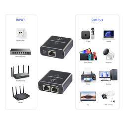 Renkforce RF-6739678 RF-GES-200 síťový switch RJ45 2 porty USB napájení