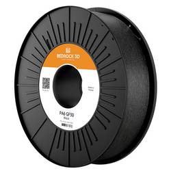 BEDROCK 3D PA6-4505a220 PA6 GF30 1.75 mm 2.200 g vlákno pro 3D tiskárny PA6-GF 1.75 mm 2200 g černá 1 ks