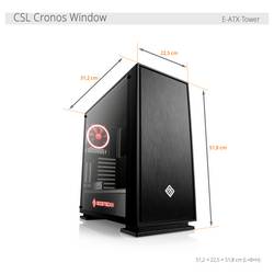 CSL Computer Gaming PC M13420H Intel® Core™ Ultra 7 265KF 32 GB RAM 1000 GB SSD Nvidia GeForce RTX™ 5060 ti 8 GB GDDR7 98389