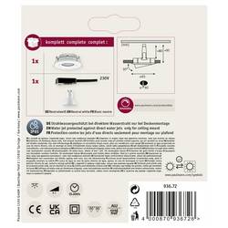 Paulmann Nova Plus vestavné svítidlo do koupelny LED GU10 6 W IP65 bílá (matná)