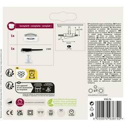 Paulmann Nova Plus vestavné svítidlo do koupelny LED GU10 6 W IP65 bílá (matná), chrom