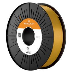 BEDROCK 3D PLA-0014a075 PLA Gold 1.75 mm 750 g vlákno pro 3D tiskárny PLA plast 1.75 mm 750 g zlatá 1 ks