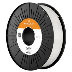 BEDROCK 3D TPU-2101b075 TPU 85A Natural 2.85 mm 750 g vlákno pro 3D tiskárny TPU 2.85 mm 750 g přírodní 1 ks