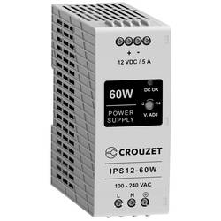 Crouzet 89452061 průmyslový napájecí zdroj 12 V 5 A 60 W Obsah 1 ks