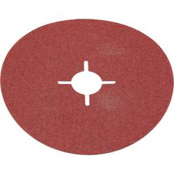 kwb 715824 brusný papír pro kotoučové brusky Zrnitost 24 (Ø) 115 mm 10 ks
