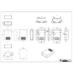 TEKO KL 12.9 KL 12.9 elektronická krabice 178 x 128 x 54 x 178 ABS černá 1 ks
