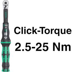 Wera Bicycle Set Torque 1, 05004180001, sada (momentový klíč), vypínací, 1/4 (6,3 mm), 2.5 - 25 Nm