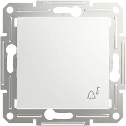 Schneider Electric Tlačítko se symbolem zvonku Asfora Signální bílá (RAL 9003) EPH0870121D 1 ks