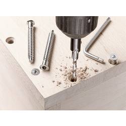 kwb 512604 sada frézovacích vrtáků do dřeva 1 ks 4.5 mm 1 ks