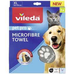 Vileda Pet Pro Microfibre Towel XL Utěrka na zvířata šedá vel. Oblečení XL 1 ks