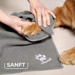 Vileda Pet Pro Microfibre Towel XL Utěrka na zvířata šedá vel. Oblečení XL 1 ks