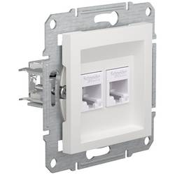 Schneider Electric Datová zásuvka RJ45 Asfora Signální bílá (RAL 9003) EPH4870121D 1 ks