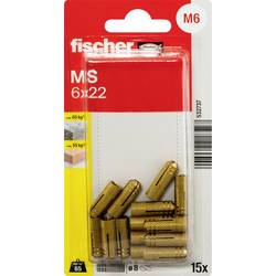 Fischer 532737 MS 6 x 22 K NV mosazná hmoždinka 22 mm 1 sada