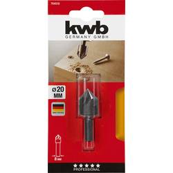 kwb 704510 záhlubník 20 mm válcová stopka 1 ks