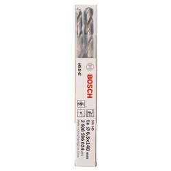 Bosch Accessories 2608596824 HSS kovový spirálový vrták 6.5 mm Celková délka 139 mm broušený DIN 340 válcová stopka 5 ks