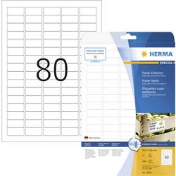 Herma 10901 univerzální etikety 35.6 x 16.9 mm papír bílá 2000 ks trvalé inkoustová tiskárna, laserová tiskárna, barevná laserová tiskárna, kopírka, barevná