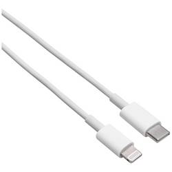Akyga USB kabel Thunderbolt™ 3 USB-C ® zástrčka, Apple Lightning konektor 1.00 m bílá AK-USB-35