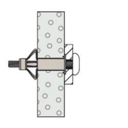 Fischer 090931 HM 6 x 37 S K NV hmoždinka do dutin 37 mm 12 mm 1 sada