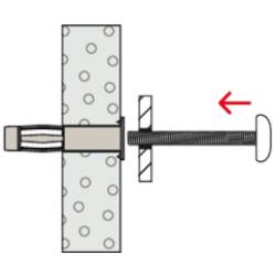 Fischer 090931 HM 6 x 37 S K NV hmoždinka do dutin 37 mm 12 mm 1 sada