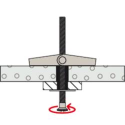 Fischer 084342 KDH 4 K NV sklopná hmoždinka 95 mm 1 sada