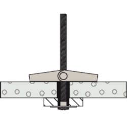 Fischer 084342 KDH 4 K NV sklopná hmoždinka 95 mm 1 sada