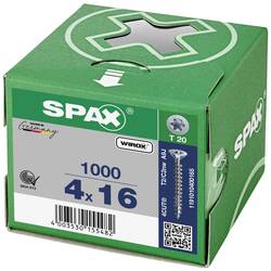 SPAX 1191010350255 R 88091 Senkkopf/T-STAR šroub do dřeva 3.5 mm 25 mm T-STAR plus ocel WIROX 1000 ks